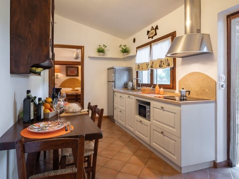 Zweizimmerwohnung für 3 Personen in einem Bauernhaus mit Schwimmbad