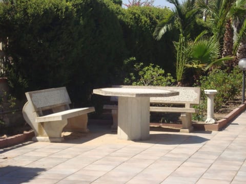 Villa Degli Angeli mit Blick auf das Meer