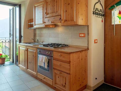Studio-Apartment mit Balkon mit Seeblick und Zugang zum Garten