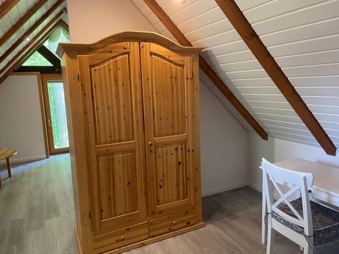 im Fachwerkstil mit Sauna und Garten