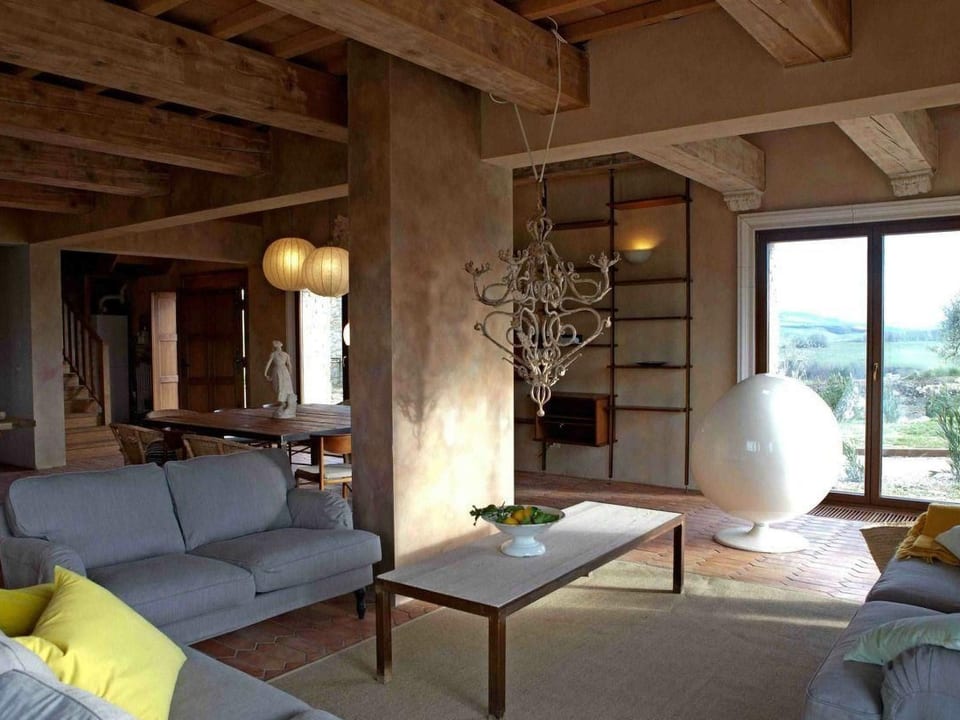 Villa VII tempo mit gemeinschaftlichem Pool - Volterra