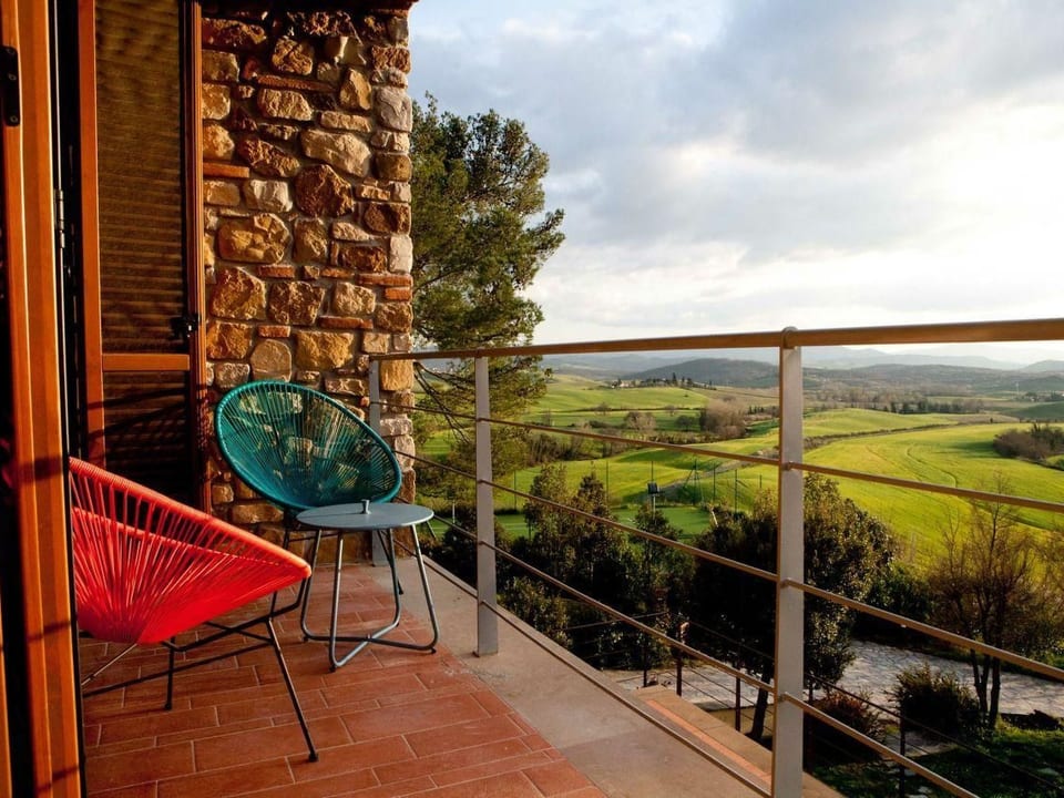 Villa Aria mit Gemeinschaftspool - Volterra