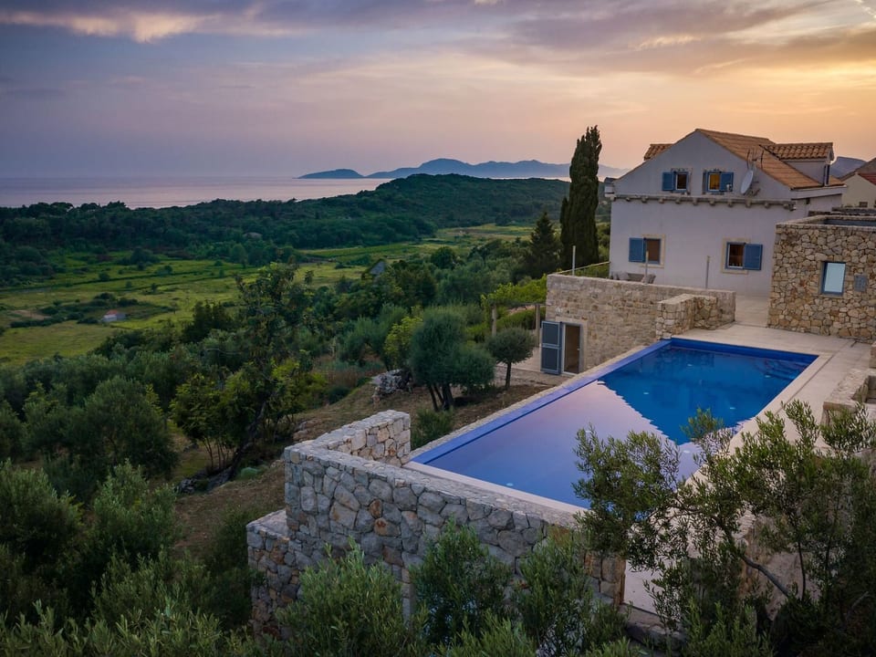 Villa Ella mit Infinity-Pool - Šipanska Luka