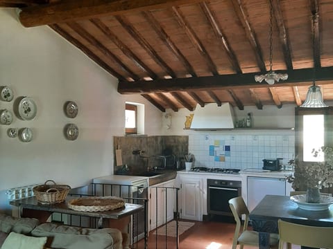 Casa Mulinello, Blick auf das Tal von Montepulciano