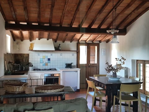 Casa Mulinello, Blick auf das Tal von Montepulciano