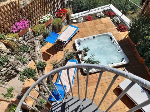 Cottage mit Whirlpool