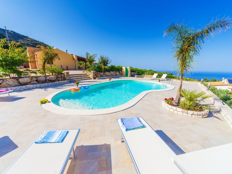 'Mamma Ninetta' mit privatem Pool - Castellammare del Golfo