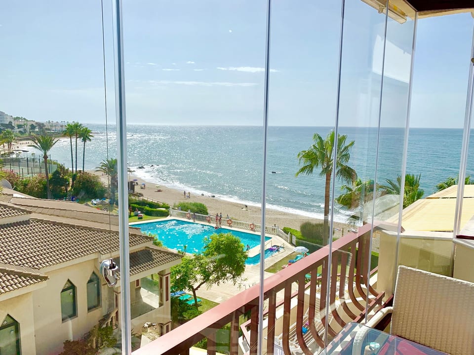 Tolle Ferienwohnung in Las Lagunas De Mijas mit Garten, gemeinschaftlichem Pool - Mijas