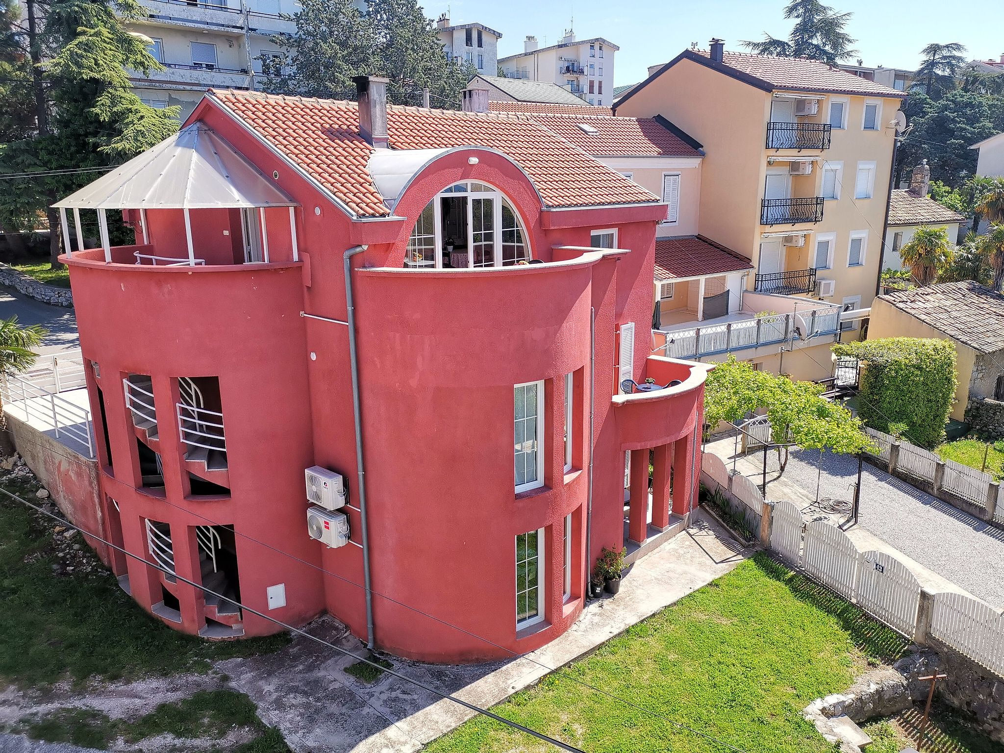 Wohnung in Crikvenica mit Balkon
