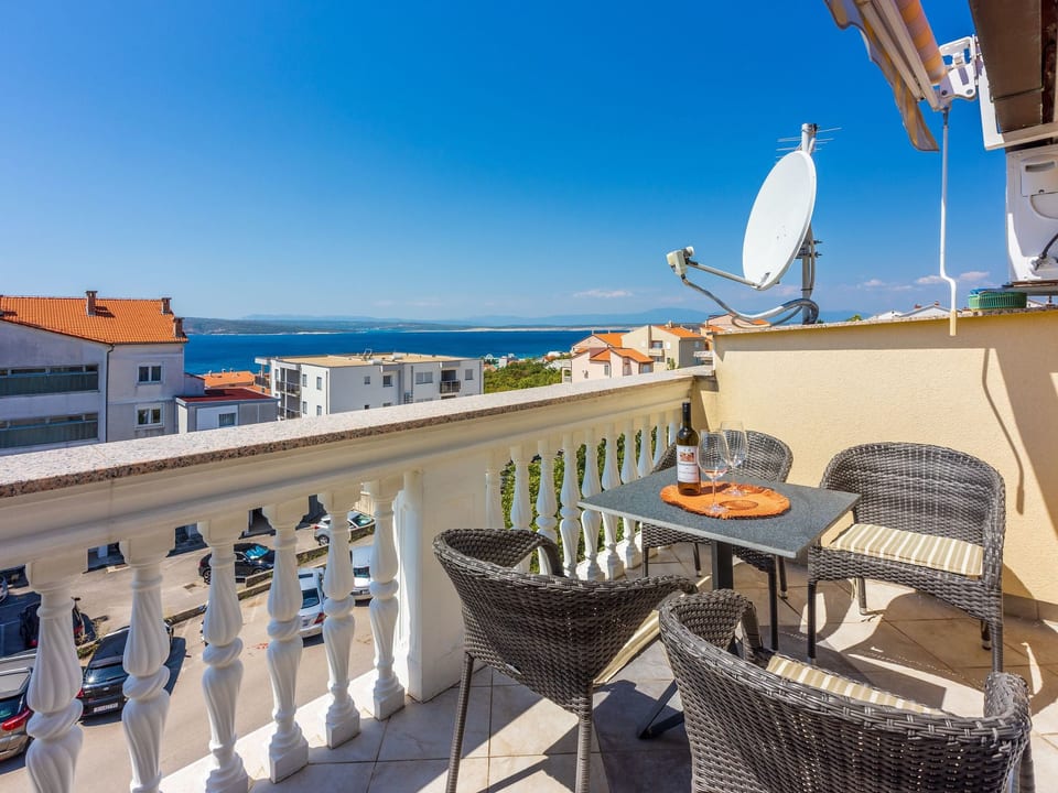 Studio-Apartment mit Meerblick - Crikvenica