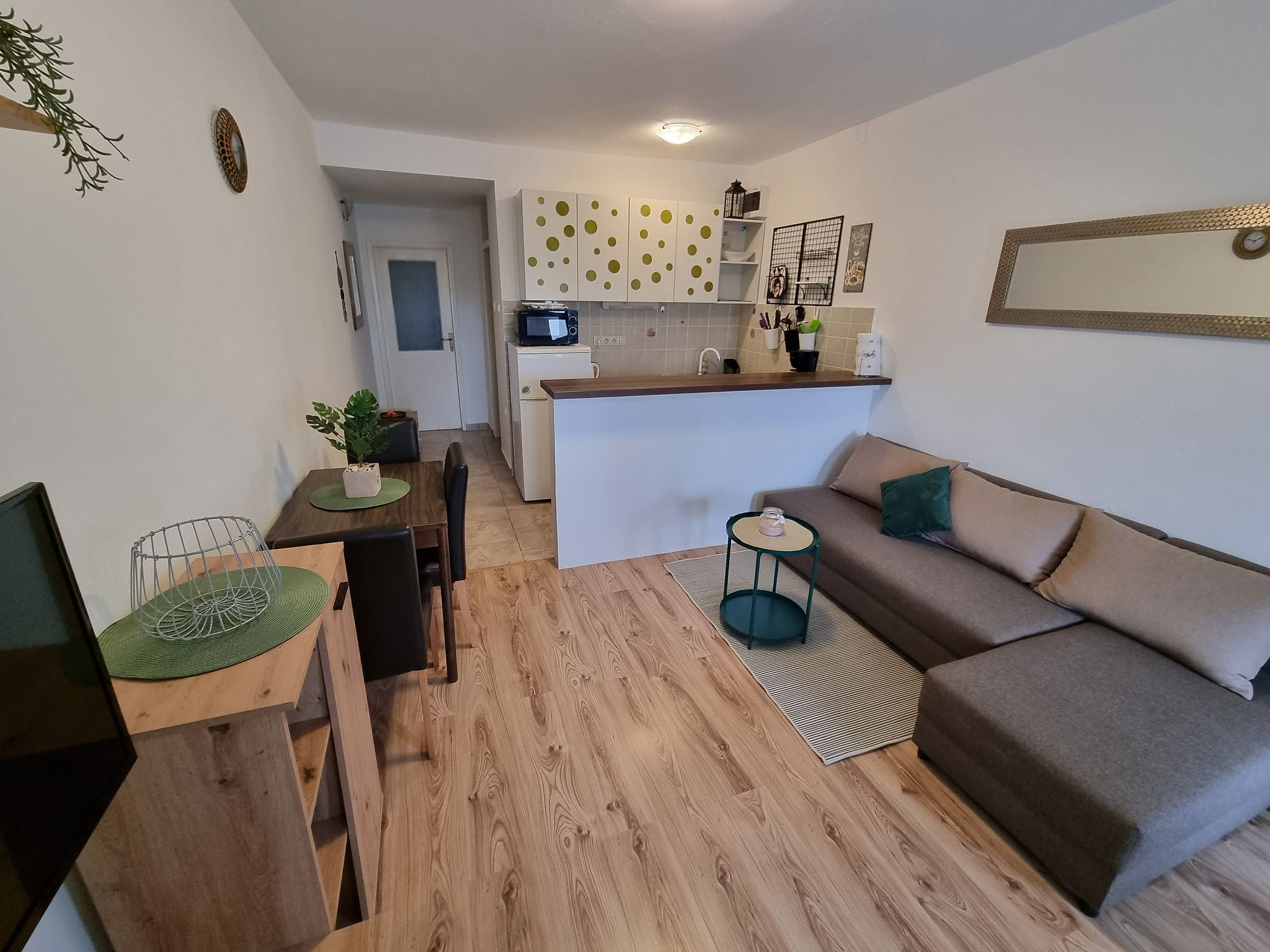 Wohnung in Crikvenica mit privatem Parkplatz