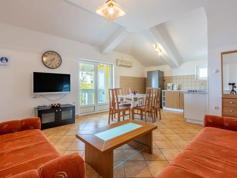Wohnung für 6 Personen mit Balkon und Meerblick