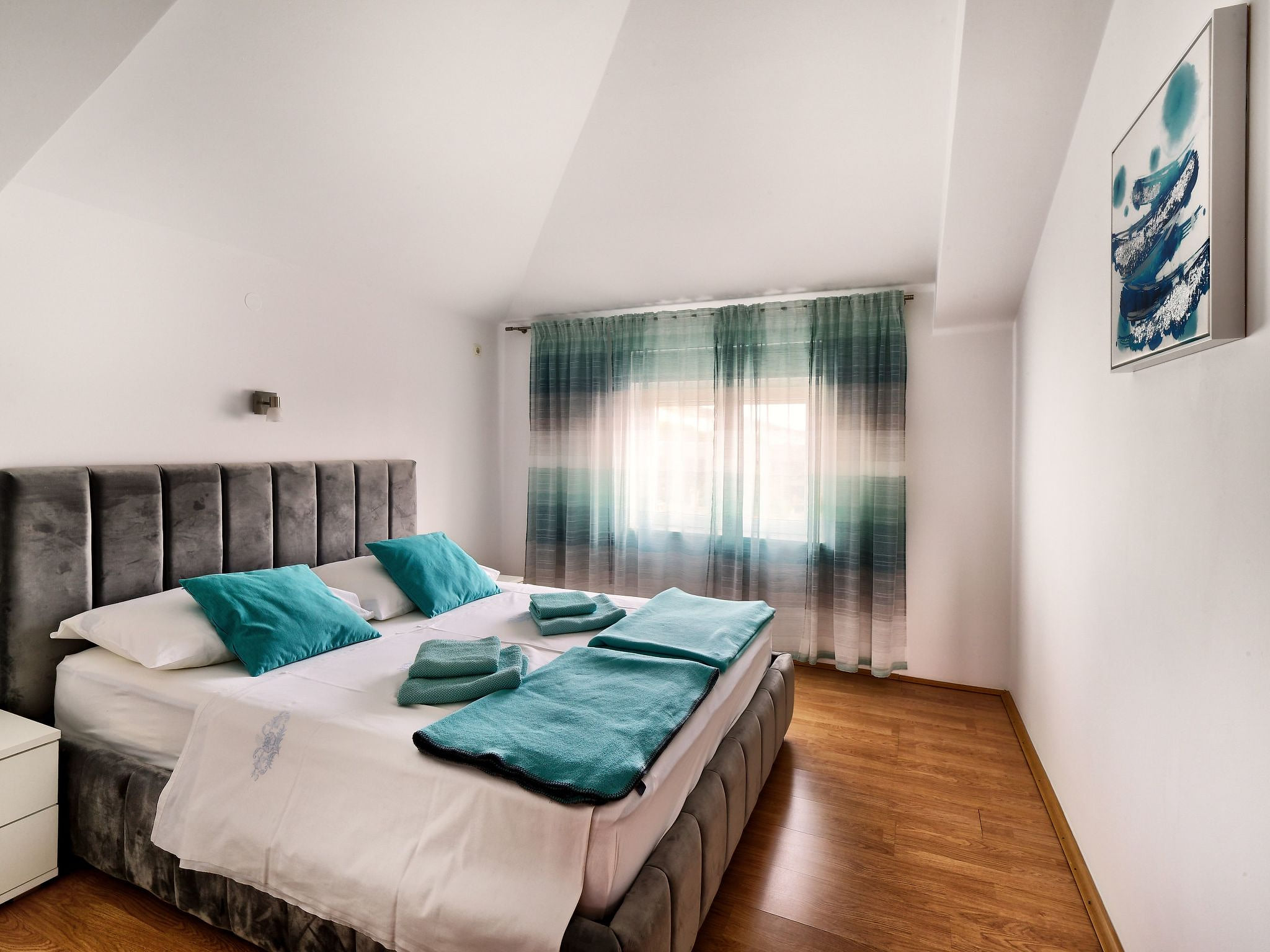 Wohnung für 6 Personen mit Balkon und Meerblick