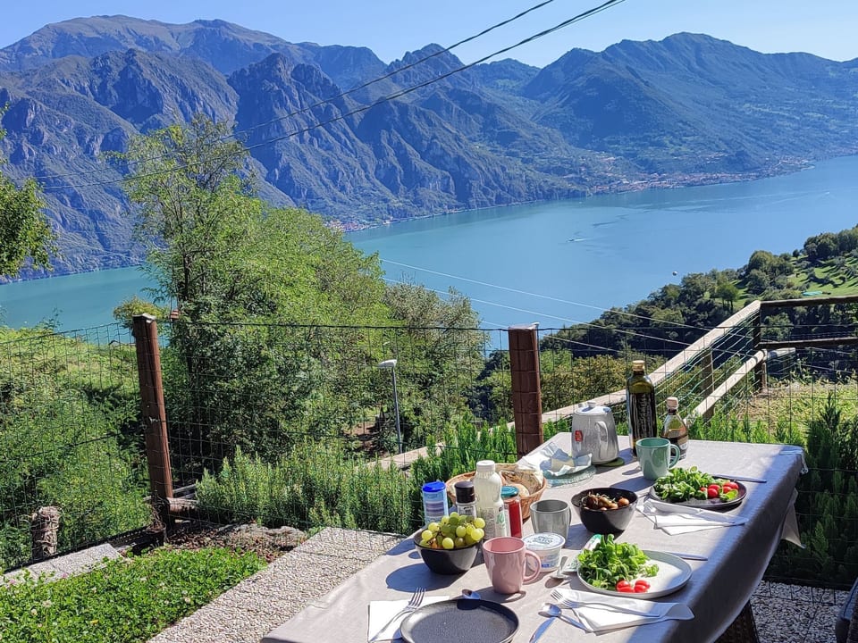 Oasi Azzurra - Drei-Zimmer-Wohnung in einer klei - Fonteno