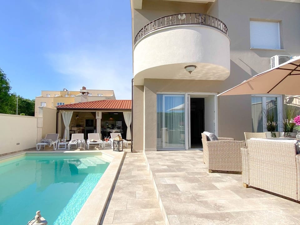 mit Privatpool für 6 Personen ca. 105 m² in Bužinija, Adriaküste Kroatien - Novigrad