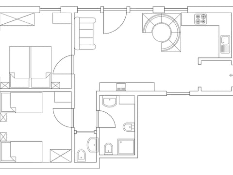Wohnung "Ciasa Linda App. 1"