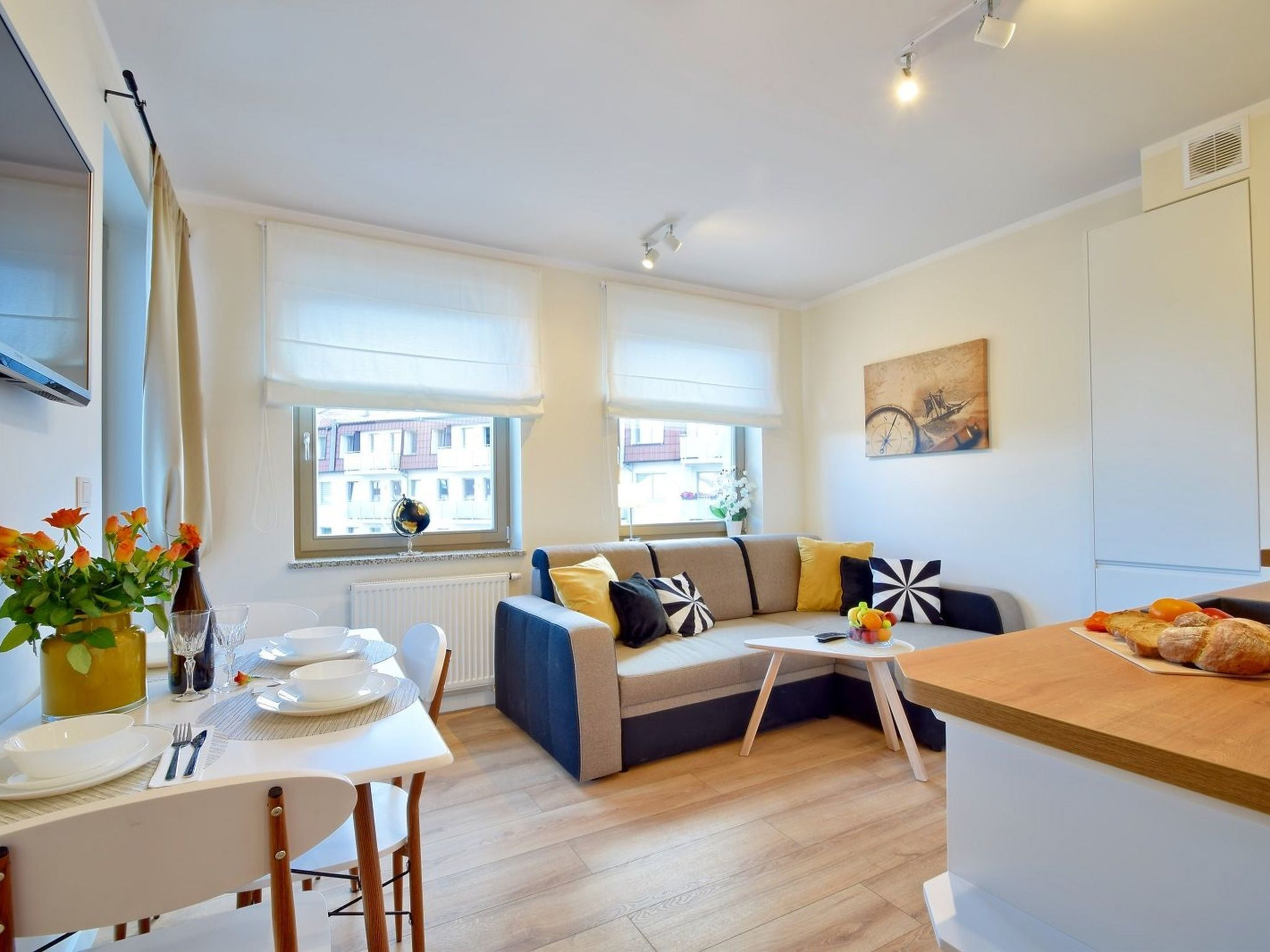 Sand Rose am Yachthafen