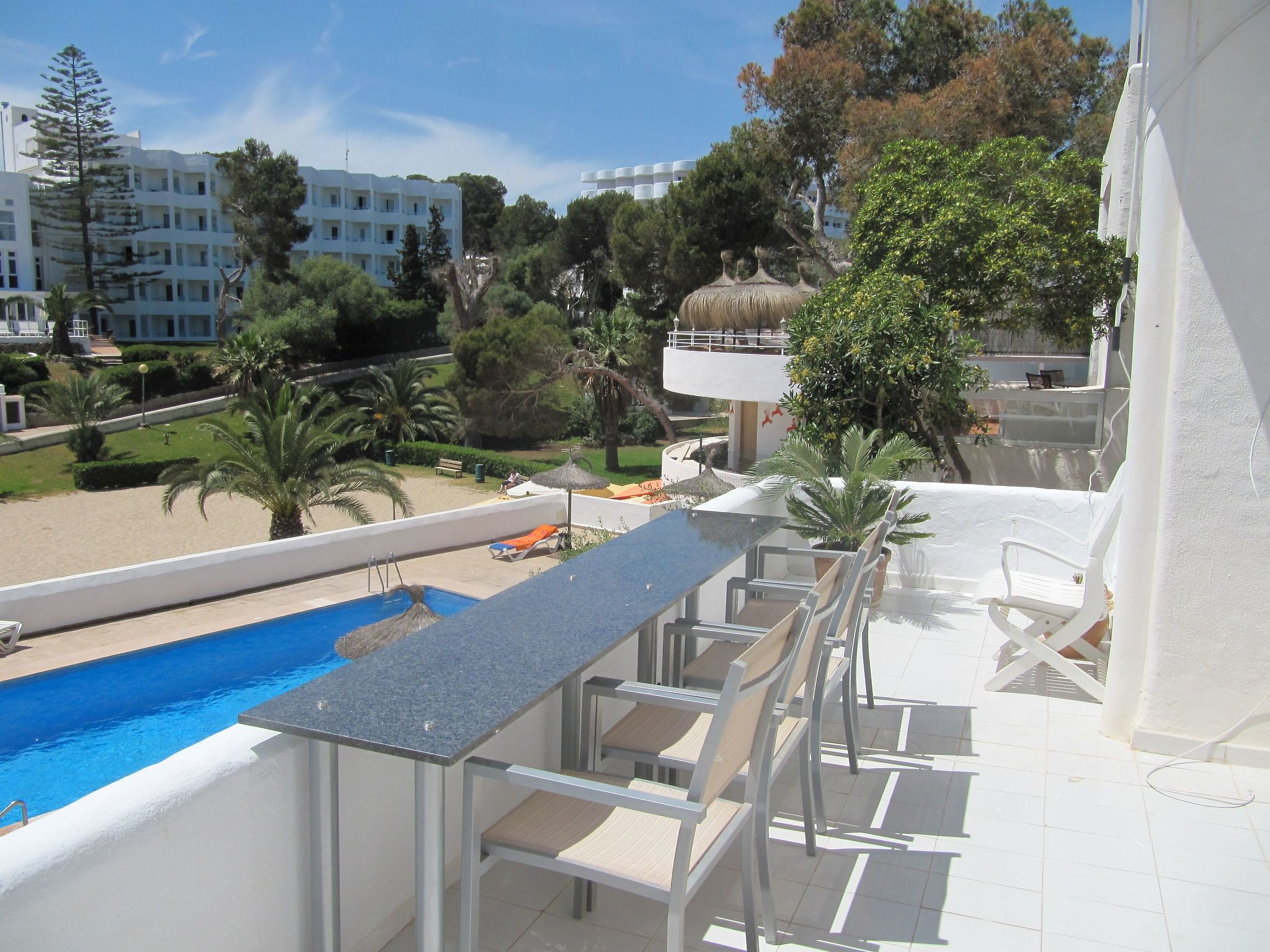 Wohnung in Cala D'or mit gemeinsamem Pool, Terrasse und Garten