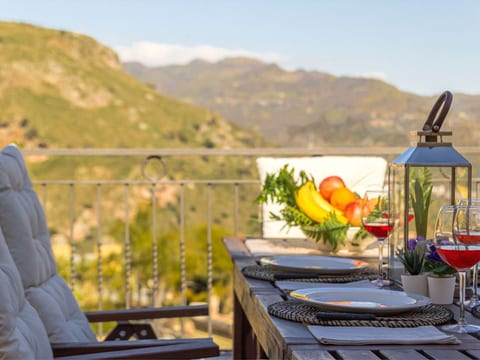 Das Haus des Großvaters in Taormina