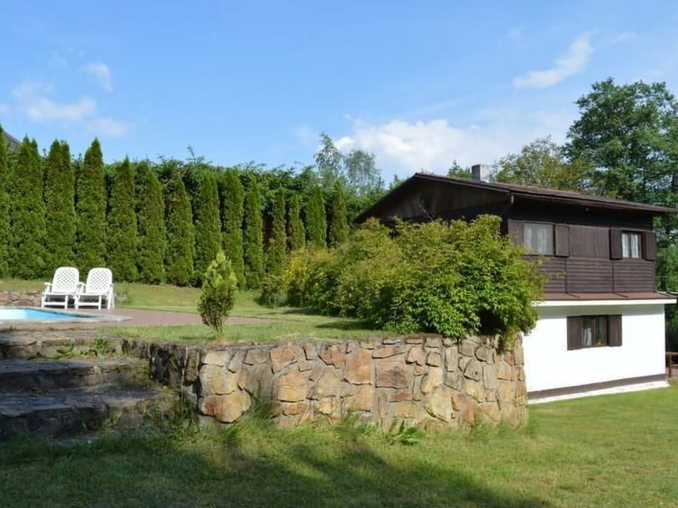 Haus Cervená nad Vltavou con terraza - Jetětice