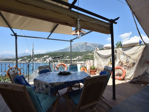 Gemütliche Wohnung mit Meerblick vom Balkon aus