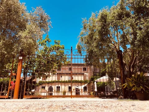 Das Landgut "Corte Canale Virgilio" mit Balkon