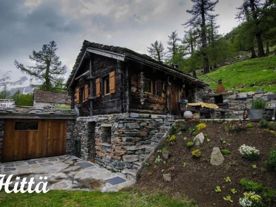 Alphütte Hittä in Simplon-Dorf im sonnigen Wallis - Simplon