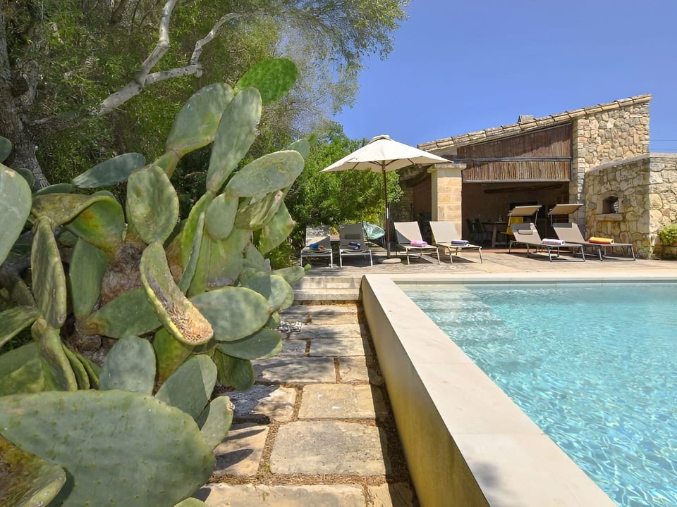 Finca mit Ruhe und Infinity-Pool - Sant Llorenç des Cardassar