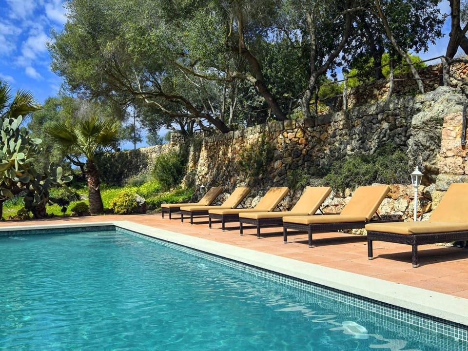 Finca in un'ambientazione idilliaca con piscina e aria condizionata per 8 persone - Santa Maria del Camí