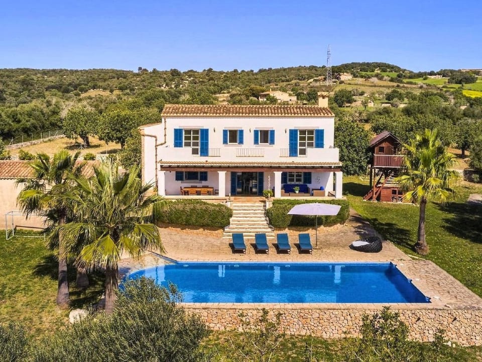 Ibizenkisches Haus mit Pool und Beachvolley-Blick - Sant Llorenç des Cardassar