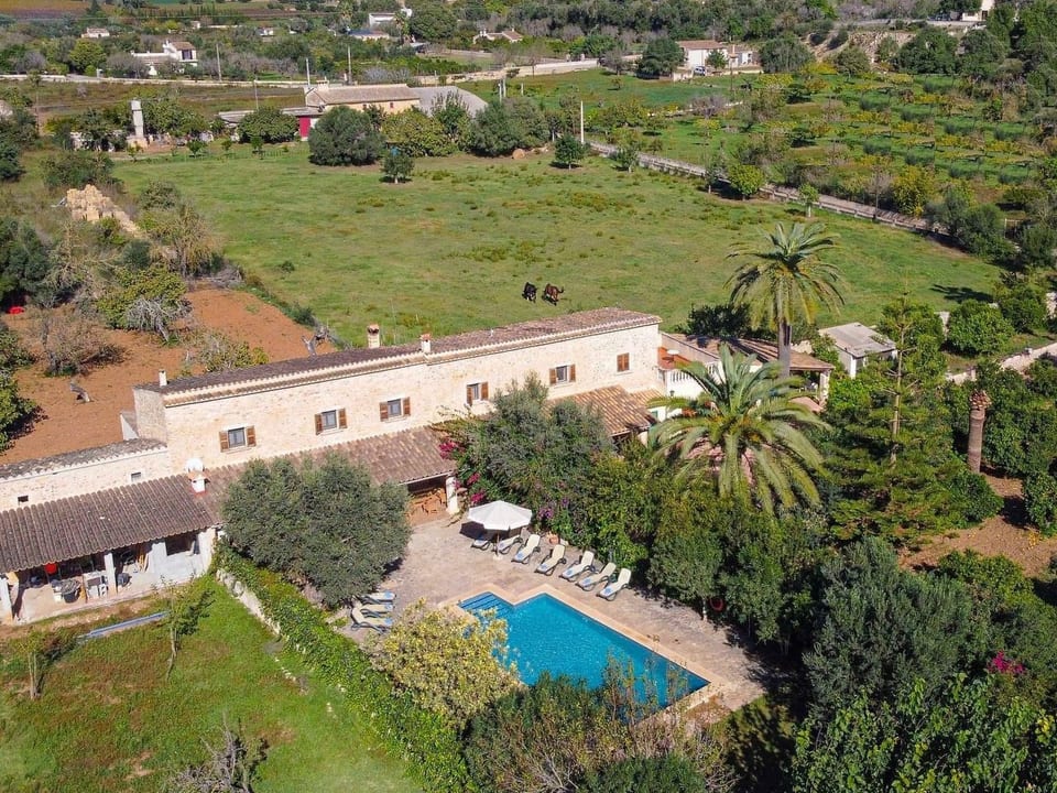 Charmantes Ferienhaus in Búger mit Privatem Pool - Búger