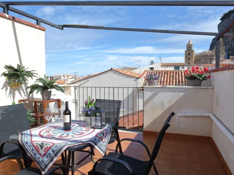 Innenhof-Terrasse