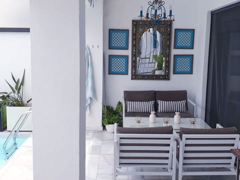 Casa Marysol mit Pool und Terrasse in Strandnähe