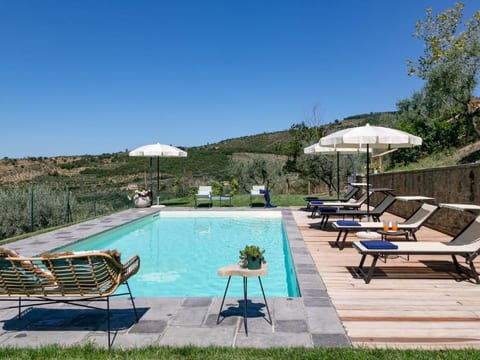 Wunderschöne Wohnung in Cortona mit Großer Terrasse