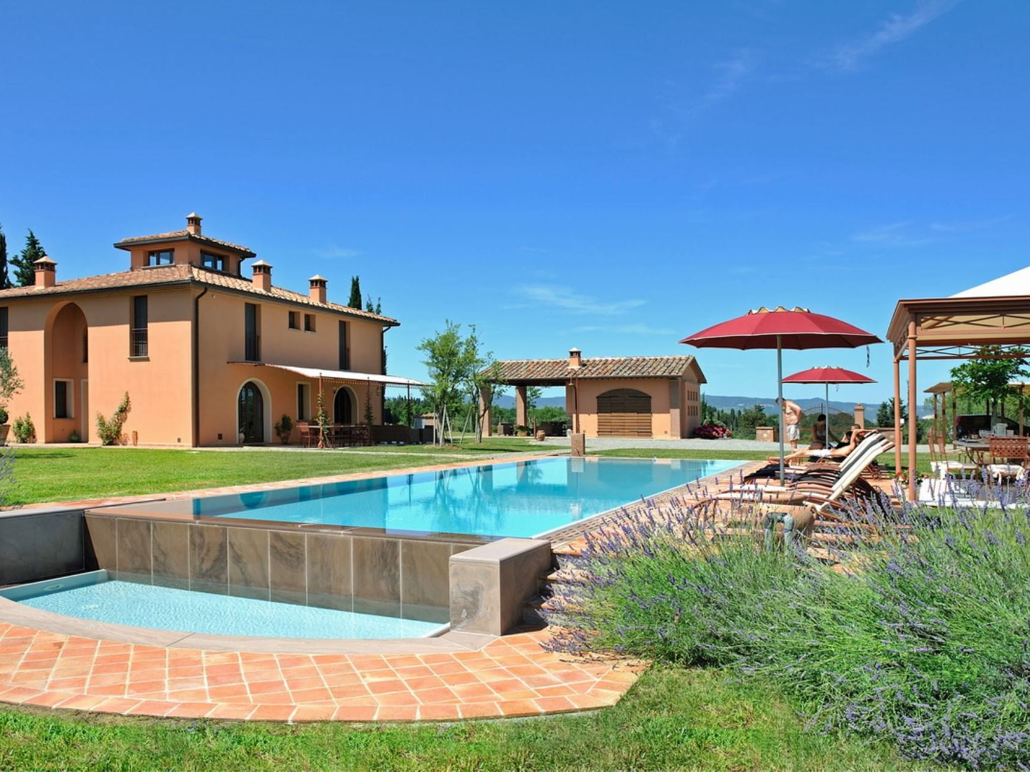 Villa mit privatem Pool zwischen Pisa und Volterra