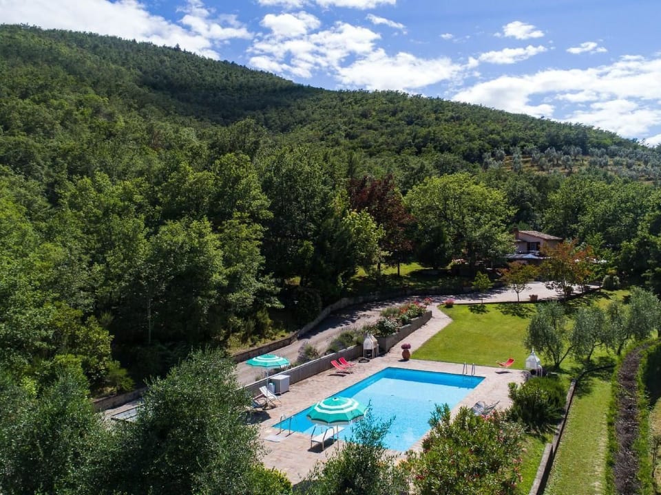 Schönes Appartement in Orzale mit Garten, Grill und Terrasse - Cortona