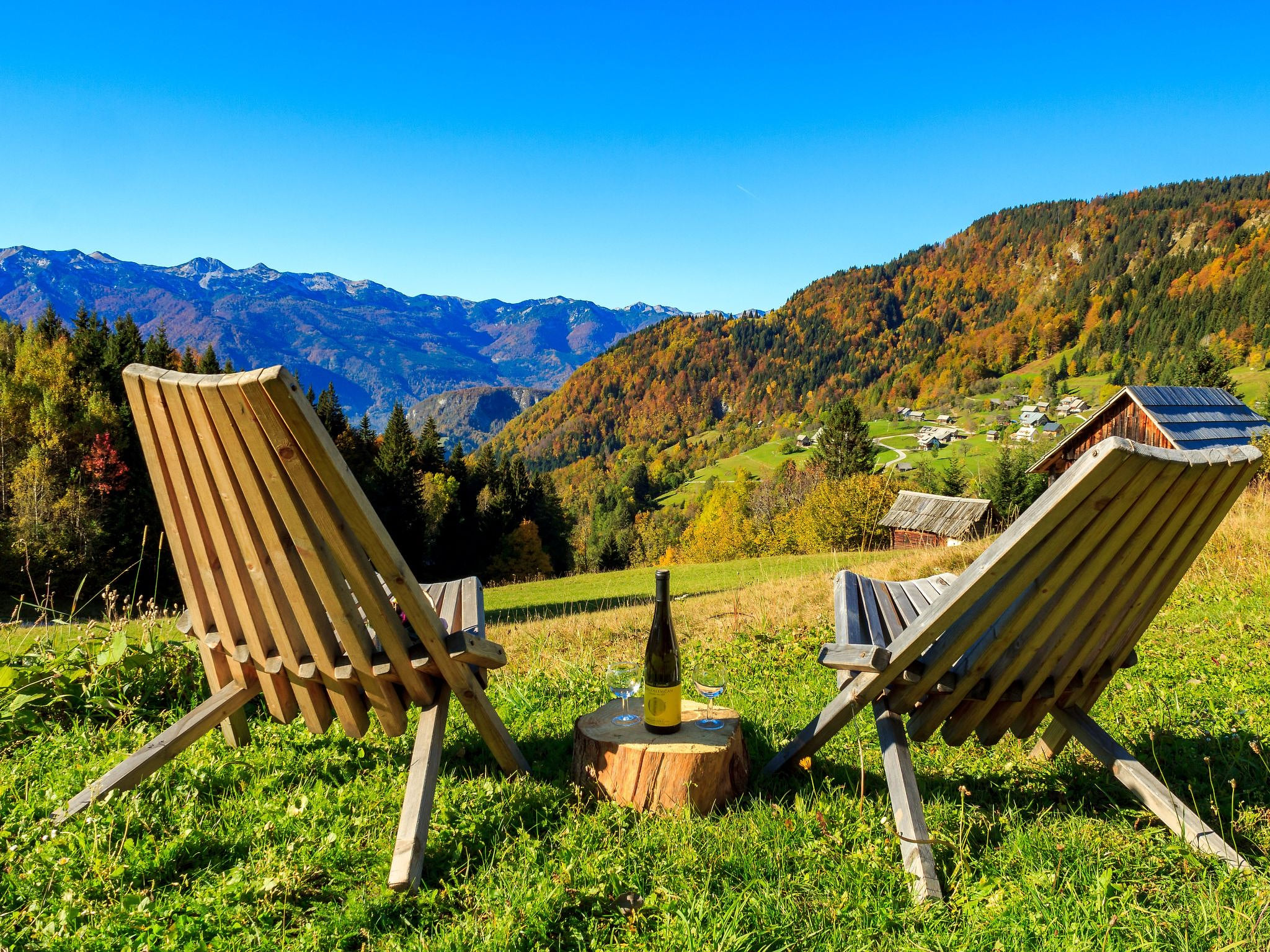 für 5 Personen ca. 60 m&sup2; in Podjelje, Triglav Nationalpark