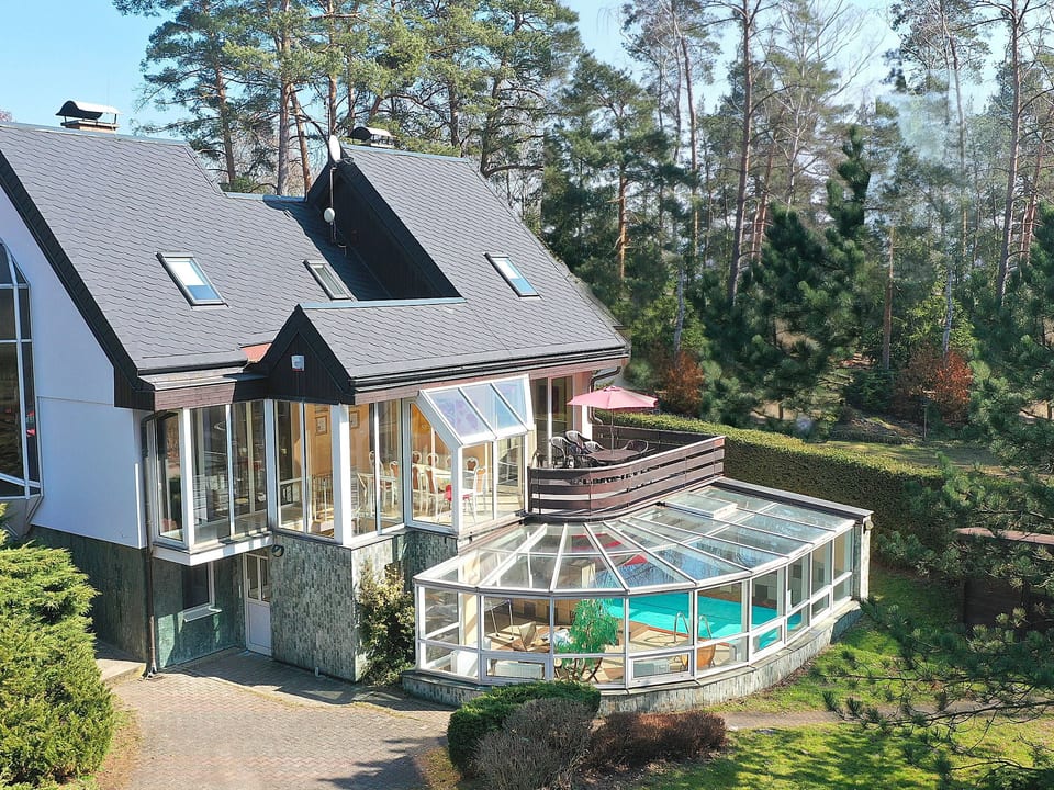 Wellness Ferienhaus Branzez mit Innenpool, Sauna.. - Branžež