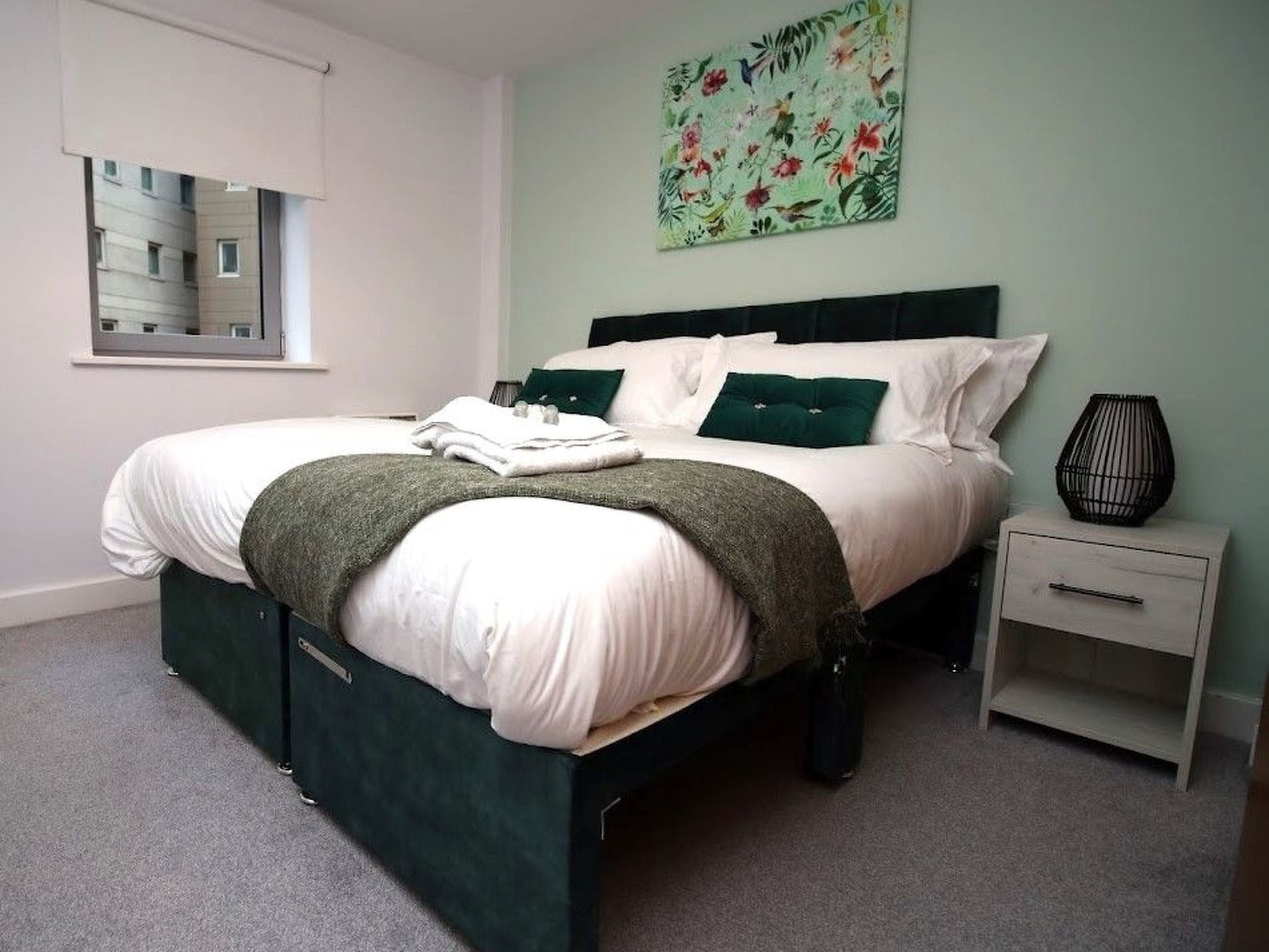 Zentrale Wohnung Bristol, 2 Betten, Balkon, Wi-Fi