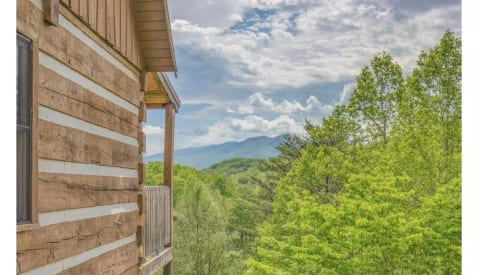 Leconte View, Genuine Log Cabin, Hot Tub, Fire Pit