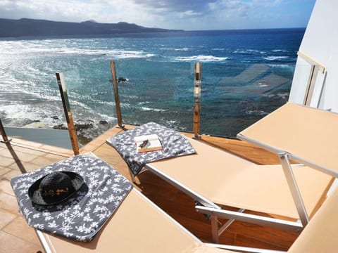 Wohnung mit privater Terrasse und Meerblick