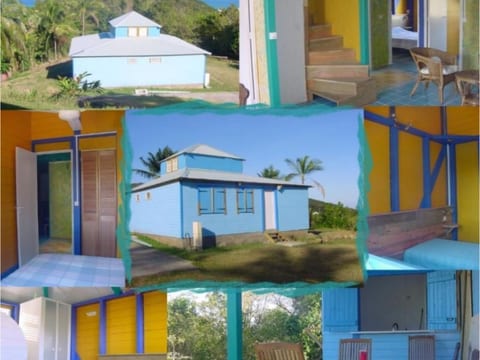 Holzbungalow, 3 Schlafzimmer, Meerblick, privater Jacuzzi