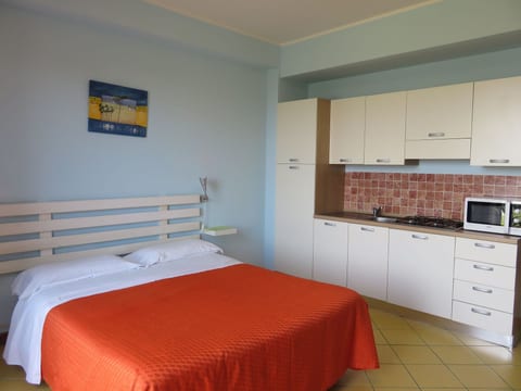 Einzimmerwohnung mit Terrasse