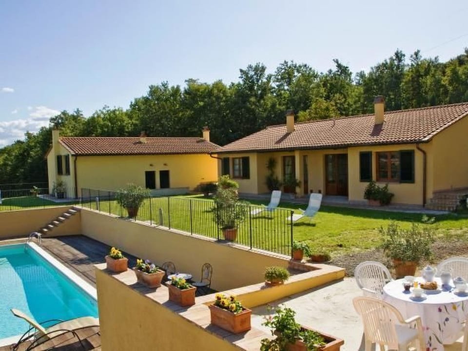 Lo Strettoio Wohnung mit Gemeinschaftspool - Castelfalfi