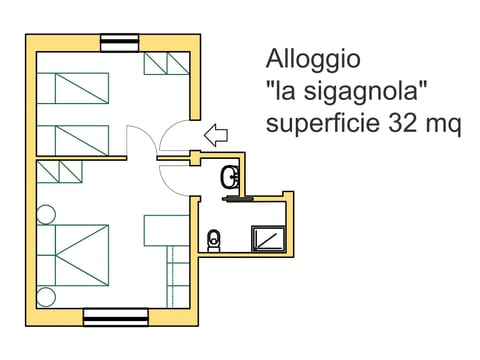 Unterkunft Sigagnola