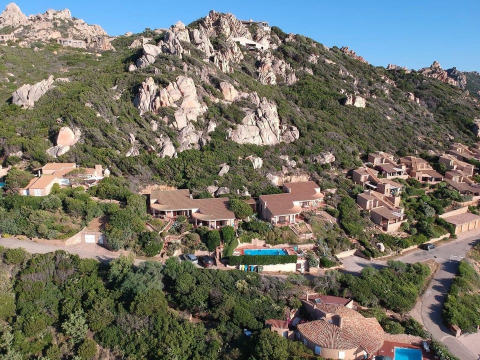 Villini Lu Ciuoni con una vista al mar excepcional. - Costa Paradiso