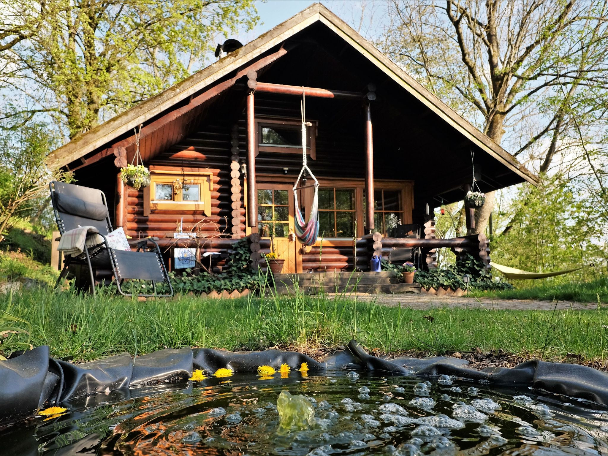 Finnisches Holzhaus