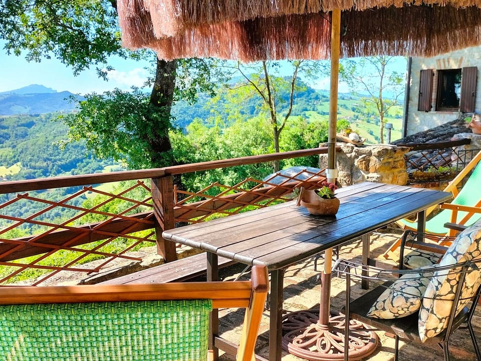 Charmante Wohnung, einzigartiges Panorama - Cessapalombo