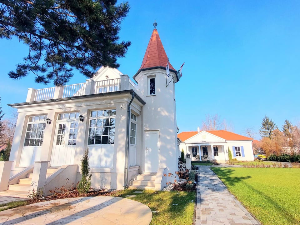 Villa pour dix invités à 200 mètres de la plage - Zamárdi