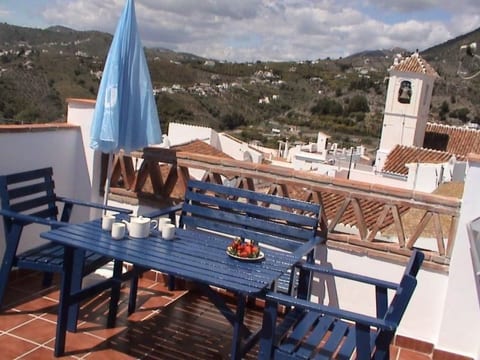 Typisches Haus im Zentrum des Barrio Morisco